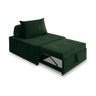 4 em 1 Poltrona, Puff, Chaise e Cama Ares Verde Estofama - 1