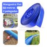 Mangueira Flat Chata Azul 50 Metros - 2 Polegadas - 8