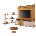 Ver imagem 1 de Estante Home Theater Bold Off White Cinamomo e Aparador Infinity e Mesa de Centro sky Cinamomo – HB