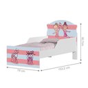 Ver imagem 2 de Mini Cama Bailarinas Meninas com Colchão