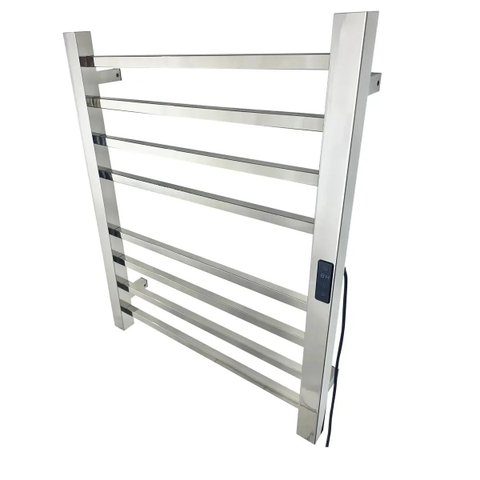 Toalheiro Elétrico Térmico Inox 304 Timer Digital 2 Toalhas - Fio do Lado Esquerdo - 220 Volts