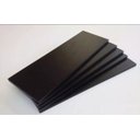 Ver imagem 1 de Kit 5 Prateleiras 60x25 MDF Preto com Suporte Flutuante Invisível