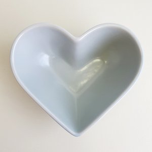 Bowl de Cerâmica Heart Cinza 18 cm