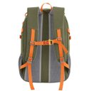 Ver imagem 2 de Mochila 24l Leve Resistente Academia Trilha Viagem com Apito:verde