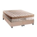 Ver imagem 1 de Cama Box Crc Queen +Colchão Molas Eco Linho Paropas 158x198