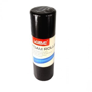 Rolo de Eva 45x15cm Preto (miofascial) Liveup Sports