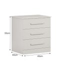 Ver imagem 6 de Dormitorio Casal Espelho 4 Pçs Completo Aspen - Arbo Design