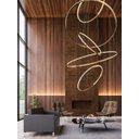 Ver imagem 1 de Pendente Argola 5 Anéis de 1x134-2x102-2x071