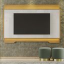 Ver imagem 1 de Painel Sala Michigan para TV até 70 Polegadas Tauari/Off White