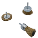 Ver imagem 3 de Jogo 3 Escovas de Aço Circulares Rotativas para Furadeira Bomvink