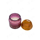 Ver imagem 2 de Vela Aromática em Vidro Âmbar e Rosa 8cm Aq0010 Btc