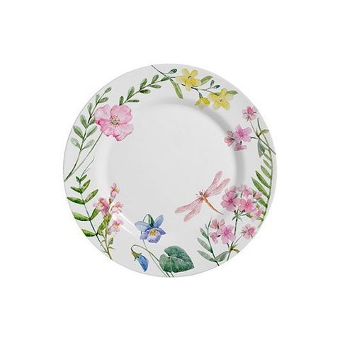 Conjunto com 6 Pratos de Sobremesa Lelis Ø21cm