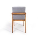 Ver imagem 5 de Conjunto 6 Cadeiras Estofadas Luna Cinza Escuro