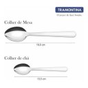 Ver imagem 5 de Jogo de Talheres Búzios Aço 24 Pçs Inox Faqueiro Tramontina