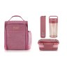 Bolsa Térmica + Marmita + Copo + Porta Talher Kit Concept / Kit-932 Jacki Design Concept / 34 Rosa - 1