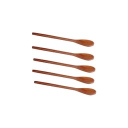 Kit 5 Peças Colher De Pau Madeira Modelo Intermediário 33 Cm Colheres de Pau 10ColherMadInd44cm_CDP - 1 Kit 5 Peças Colher De Pau Madeira Modelo Intermediário 33 Cm Colheres de Pau 10ColherMadInd44cm_CDP - 1
