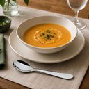 Ver imagem 3 de Faqueiro 36 Pçs Faca Ponta Redonda Garfo Colher de Sopa Inox Bellagio Brinox Talheres de Mesa