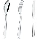Ver imagem 1 de Faqueiro 36 Pçs Faca Ponta Redonda Garfo Colher de Sopa Inox Bellagio Brinox Talheres de Mesa