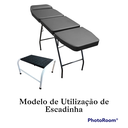 Ver imagem 6 de Escadinha 1 Degrau Esmaltada Para Tatuador Branca Medcombo