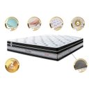 Ver imagem 3 de Colchão King CAMA INBOX Super Super de Molas Ensacadas Cama Inbox Select Euro Soft 193x203x32