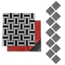 Ver imagem 2 de Pastilha de Vidro Adesiva Kit 11 Uni Parede Cozinha Banheiro Lavabo Sala Decorativa Moderna Requinta