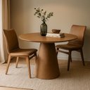 Ver imagem 2 de Conjunto 2 Cadeiras para Sala de Jantar Sônia Marrom/Nogueira