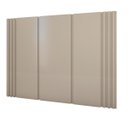 Ver imagem 7 de Cabeceira Solteiro e Mesa Lateral 2 Gavetas Mdf sob Medida Cor:titânio