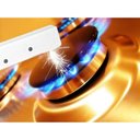 Ver imagem 2 de Acendedor Trempa Fogão Automático 22cm Faísca Acender Fogo Seguro Botão Manual Utensilio