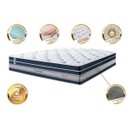 Ver imagem 3 de Colchão King CAMA INBOX Super Super de Molas Ensacadas Cama Inbox Select Euro Soft 193x203x32