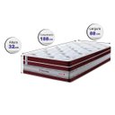 Ver imagem 2 de Colchão Solteiro CAMA INBOX de Molas Ensacadas Cama Inbox Select Euro Soft 88x188x32
