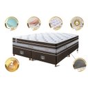 Ver imagem 3 de Cama Box King + Colchão de Molas Ensacadas Cama Inbox Select Euro Soft 193x203x71