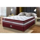 Ver imagem 1 de Cama Box Casal + Colchão de Molas Ensacadas Cama Inbox Select Euro Soft 138x188x71