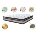 Ver imagem 3 de Colchão King CAMA INBOX Super Super de Molas Ensacadas Cama Inbox Select Euro Soft 193x203x32