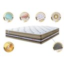 Ver imagem 3 de Colchão King CAMA INBOX Super Super de Molas Ensacadas Cama Inbox Select Euro Soft 193x203x32