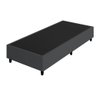 Base Mini Cama Suede 0,70x1,50:cafecomleite - 1