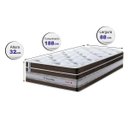 Ver imagem 2 de Colchão Solteiro CAMA INBOX de Molas Ensacadas Cama Inbox Select Euro Soft 88x188x32