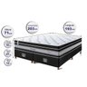 Cama Box King + Colchão de Molas Ensacadas Cama Inbox Select Euro Soft 193x203x71 - 2