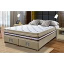 Ver imagem 1 de Cama Box Queen + Colchão de Molas Ensacadas Cama Inbox Select Euro Soft 158x198x71