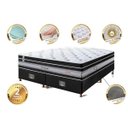 Ver imagem 3 de Cama Box Queen + Colchão de Molas Ensacadas Cama Inbox Select Euro Soft 158x198x71