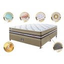 Ver imagem 3 de Cama Box Casal + Colchão de Molas Ensacadas Cama Inbox Select Euro Soft 138x188x71