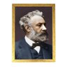 Lindo Quadro Decoração Clássica Julio Verne Drd7774 - 1