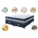 Ver imagem 3 de Cama Box Queen + Colchão de Molas Ensacadas Cama Inbox Select Euro Soft 158x198x71