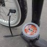 Bomba de Ar Pneu Bicicleta Carro Moto Manômetro 160PSI + Trava de Aço - 4