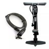 Bomba de Ar Pneu Bicicleta Carro Moto Manômetro 160PSI + Trava de Aço - 1