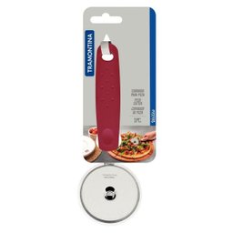 Cortador para Pizza Tramontina Utilitá em Aço Inox com Cabo de Polipropileno Vermelho - 3