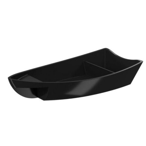 Barco para Sushi 13,9x13,9x6,3cm Preto Coza 27,9 x 13,6 x 5,1 cm