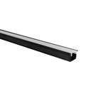 Ver imagem 1 de Perfil de Embutir para Fita Led Blumenau Line Easy 25mm com 2 Metros Preto Fosco