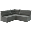 Ver imagem 1 de Sofá de Canto 5 Lugares Renaut Suede Cinza Mamflex