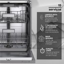 Ver imagem 4 de Lava Louças Eos 15 Serviços Inox Ell15i 220v