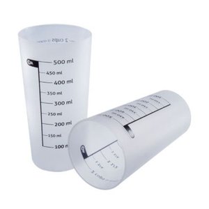 Copo Medidor Mix 8,2 x 8,2 x 16,2 cm 500 ml - Natural Coza